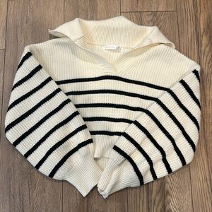 stripped sweater